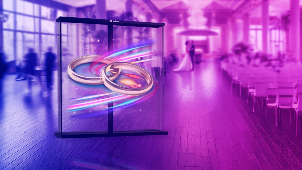 Hologram 3D na wesele